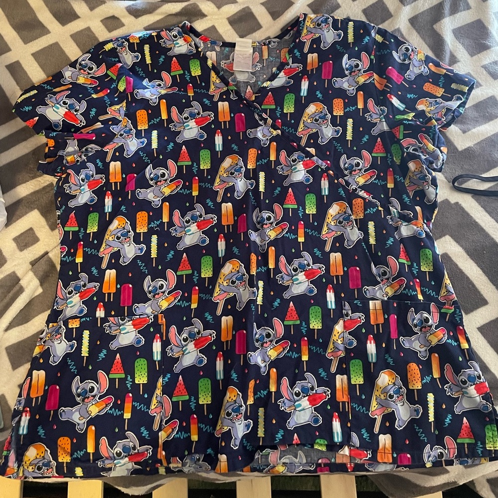 Disney Scrub top